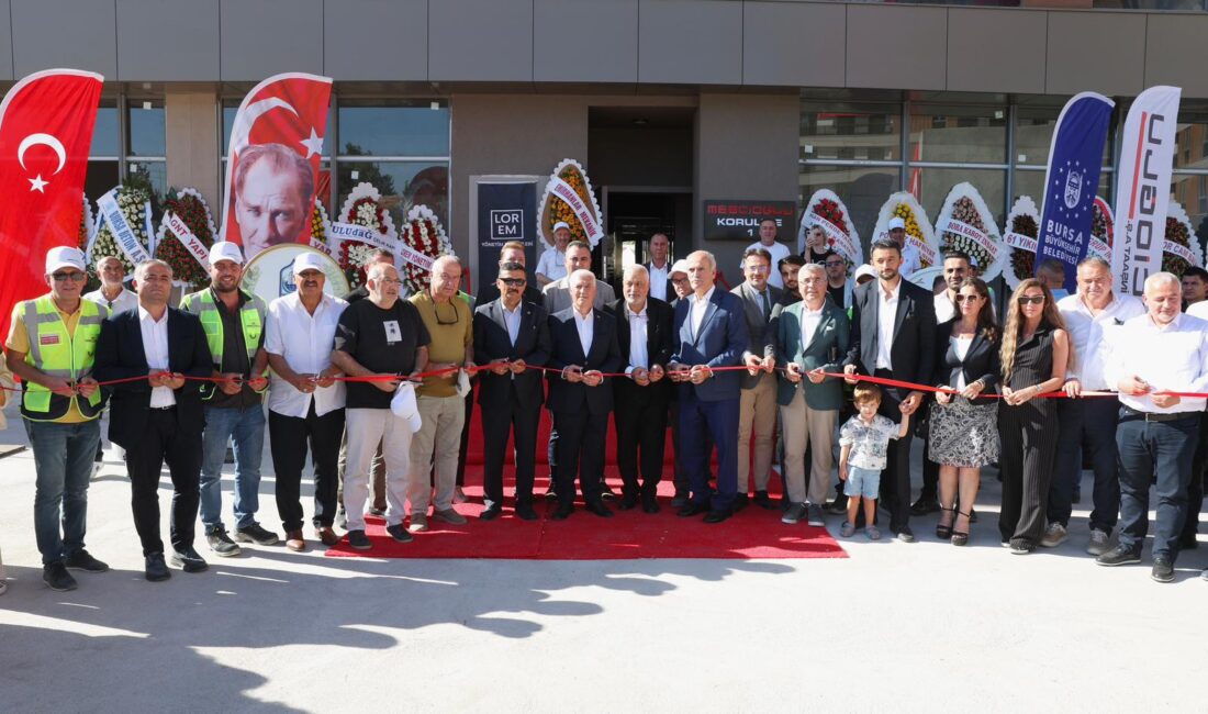 ‘Güçlenen Bursa’ hedefiyle afetlere karşı dirençli bir kent oluşturmak için