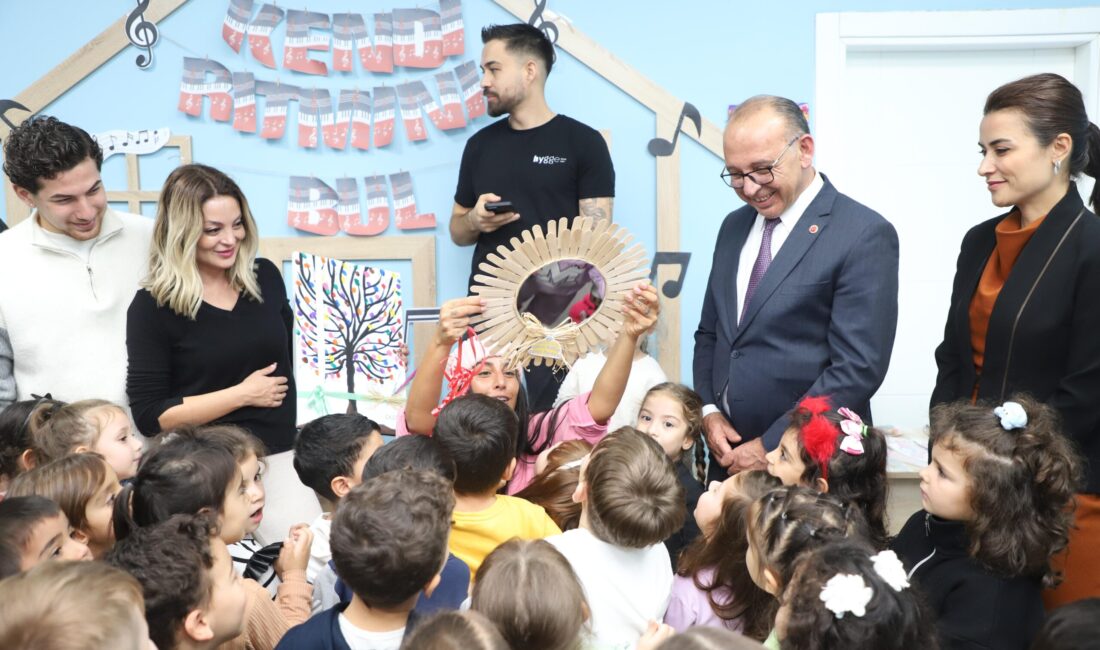 2Turgutlu Belediyesinin okul öncesi eğitime verdiği destekle hayata geçirdiği Çocuk