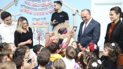 2Turgutlu Belediyesinin okul öncesi eğitime verdiği destekle hayata geçirdiği Çocuk