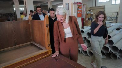 Bilecik Belediye Başkanı Melek Mızrak Subaşı, Bilecik Belediyesi Atölye birimlerindeki