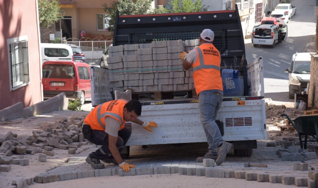 Bilecik Belediyesi Fen İşleri Müdürlüğü tarafından birçok mahallede kapsamlı çalışmalar