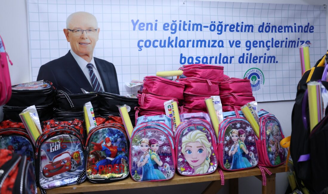 Okul kapıları açılmadan hemen önce Odunpazarı’nda yine umutla dolu bir