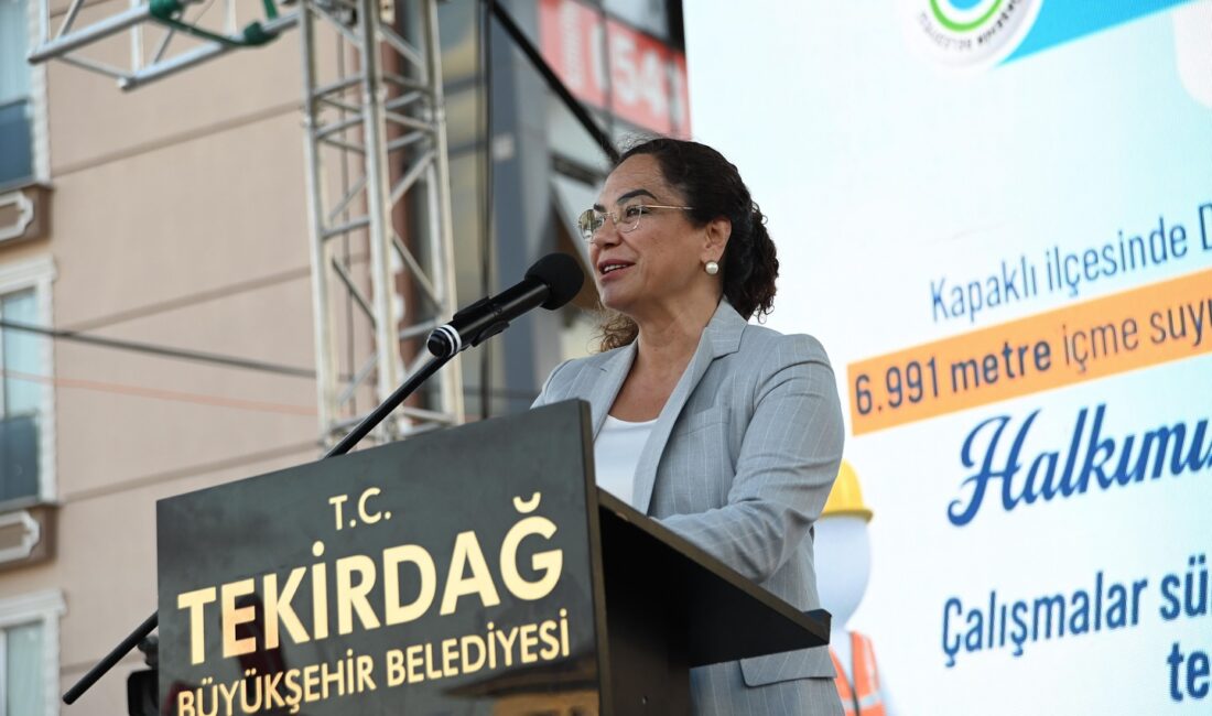 Tekirdağ Büyükşehir Belediyesi ve bağlı kuruluşu TESKİ, Kapaklı’nın uzun yıllardır