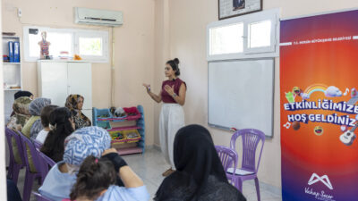 Mersin Büyükşehir Belediyesi Kadın ve Aile Hizmetleri Dairesi Başkanlığı koordinesinde,