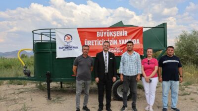 Denizli Büyükşehir Belediyesi, küçükbaş hayvan yetiştiriciliği yapan üreticilerin iş gücünden