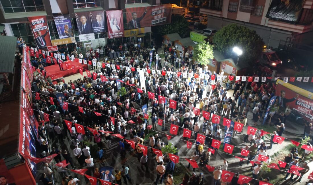 Cumhuriyet Halk Partisi (CHP) Adana İl Başkanlığı tarafından düzenlenen ”Millet