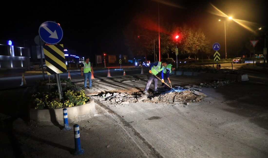 Muğla Büyükşehir Belediyesi, Menteşe ilçesinde şehir içi yollarda 17 milyon
