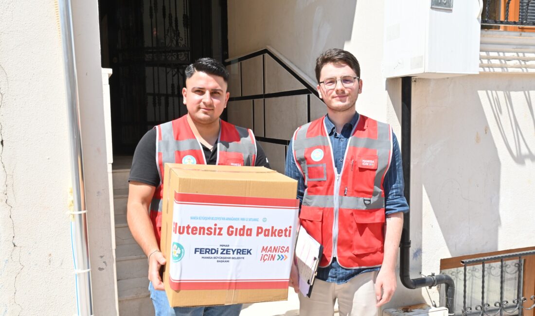 Manisa Büyükşehir Belediyesi, sosyal belediyecilik anlayışı ile çalışmalarını sürdürüyor. Çölyak