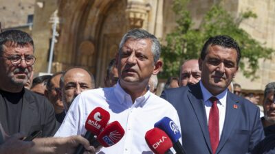 Cumhuriyet Halk Partisi Genel Başkanı Özgür Özel, Sivas Divriği Ulu