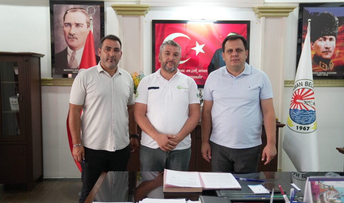 Dalaman Belediyesi ile Habitat Geri Dönüşüm Firması arasında imzalanan iş