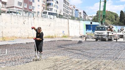 Süleymanpaşa Belediyesi Ek Hizmet Binası Ve Yaşam Kompleksinde İlk Beton Atıldı Süleymanpaşa Belediyesi, Çiftlikönü Mahallesi Eski Otogar arsası üzerine inşa etmeye