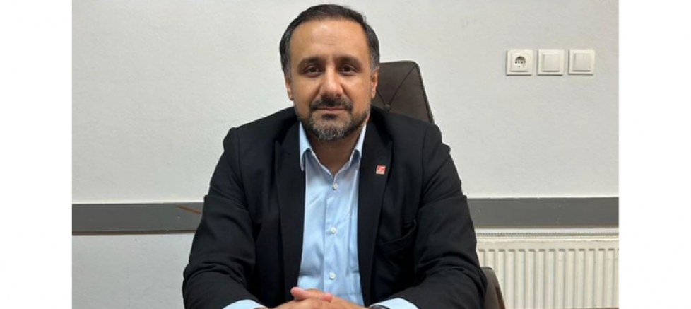 Cumhuriyet Halk Partisi (CHP) Adıyaman İl Başkanı Engin Doğan, kamu