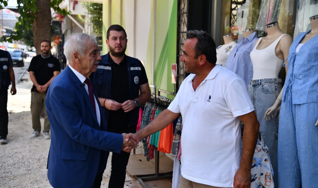 Keşan Belediyesi’nin, şehir içi yol ve kaldırım yenileme çalışmaları İsmet