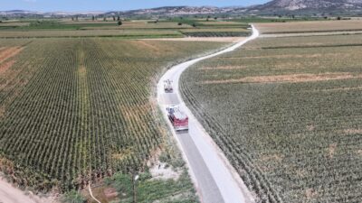 Manisa Halitpaşa-Lütfiye Yolunda Çalışmalar Tüm Hızıyla Sürüyor Manisa Büyükşehir Belediyesi tarafından Saruhanlı ilçesinde üreticilerin ve işletmelerin yoğun