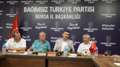 BTP‘yi Pazar günkü Bursa mitingine davet eden Türkoğlu, ” Sayın