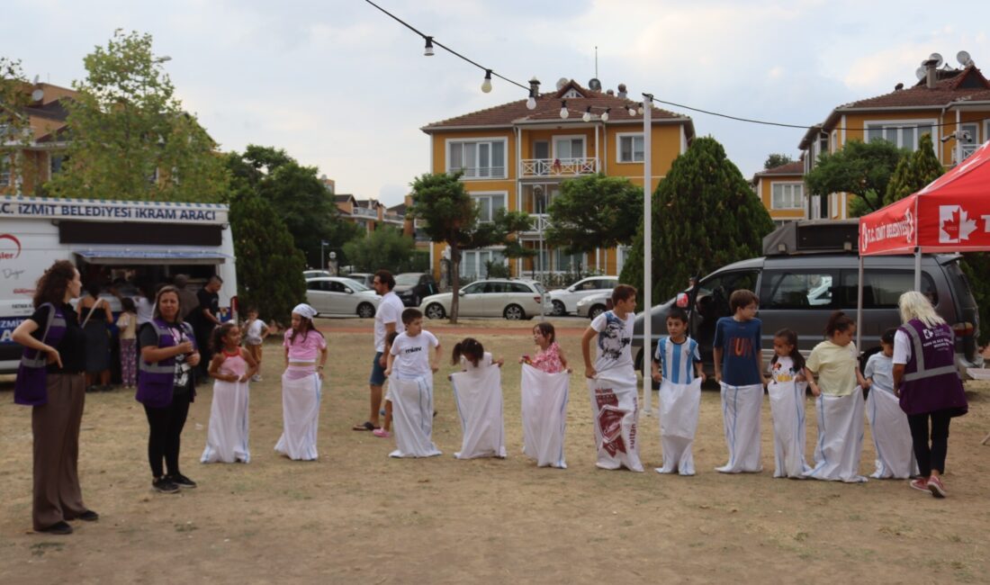 İzmit Belediyesi’nin mahallelerde düzenlediği geleneksel oyun etkinliklerinin sıradaki durağı Yahya