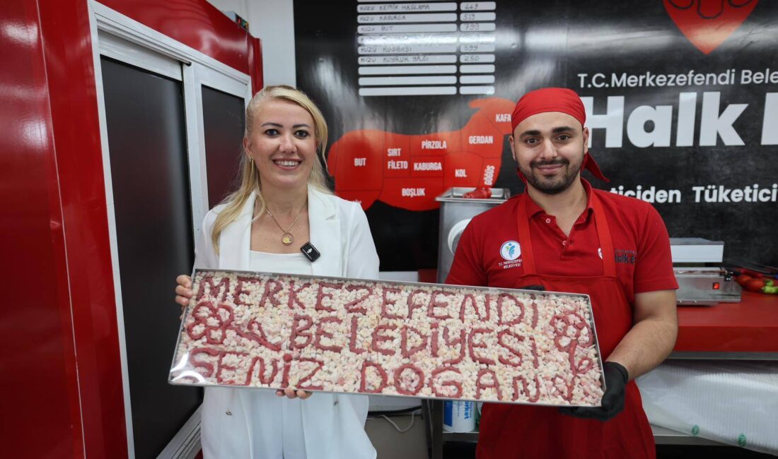 Merkezefendi Belediyesi tarafından ilçeye kazandırılan Halk Market’in 2. şubesi hizmete