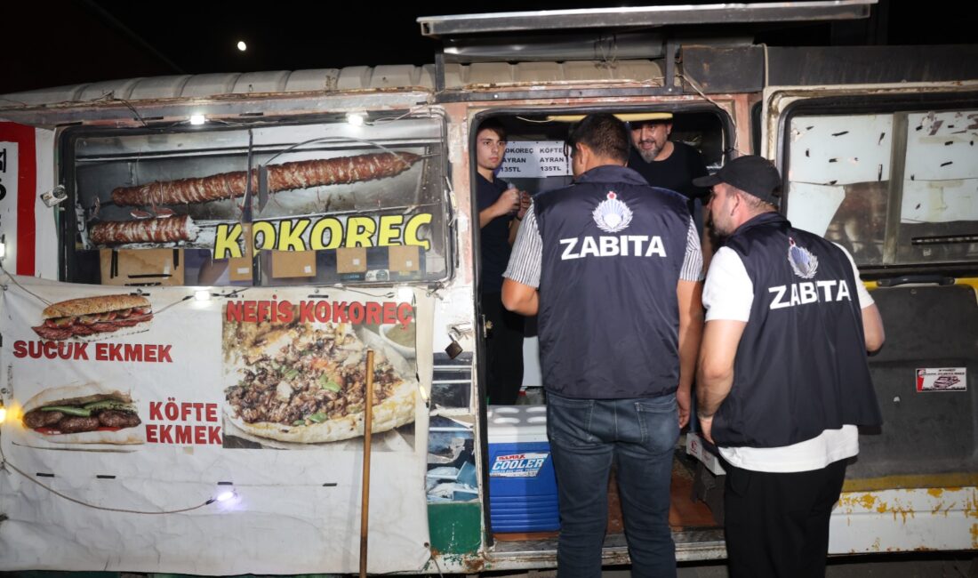 Odunpazarı’nda, hijyen koşullarına aykırı şekilde seyyar olarak yapılan yiyecek satışlarına