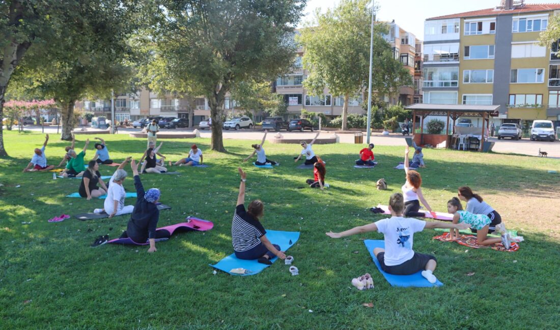 Yalova Belediyesi tarafından vatandaşların sağlıklı ve aktif bir yaşam sürmeleri