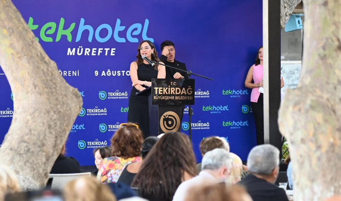 Tekirdağ Büyükşehir Belediyesi tarafından Şarköy’ün Mürefte Mahallesi’ne kazandırılan TekHotel Mürefte,