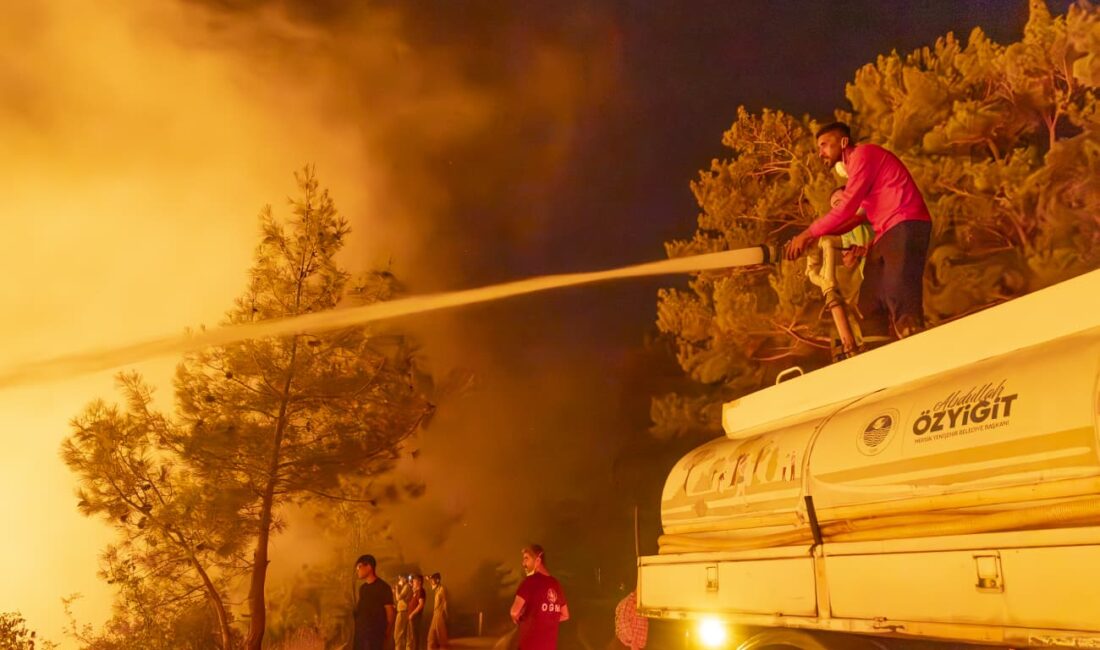 Mersin’in Silifke ilçesinde dün öğle saatlerinde Balandız ve Kırtıl mahalleleri