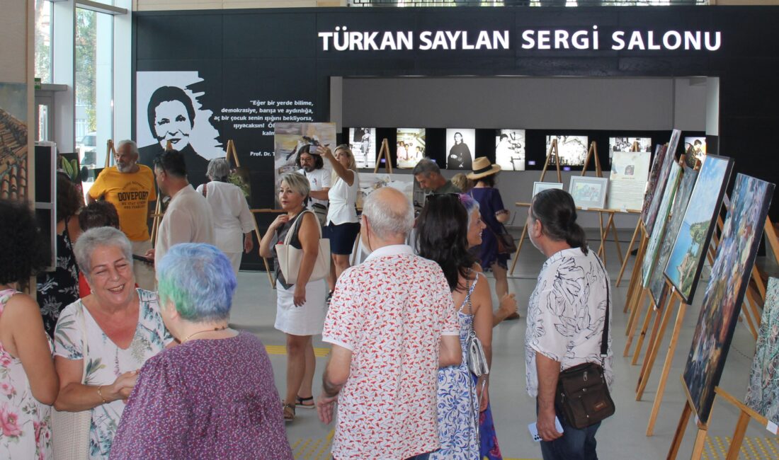 Muğla Büyükşehir Belediyesi’nin sanatseverleri buluşturduğu Türkan Saylan Çağdaş Yaşam Merkezi,