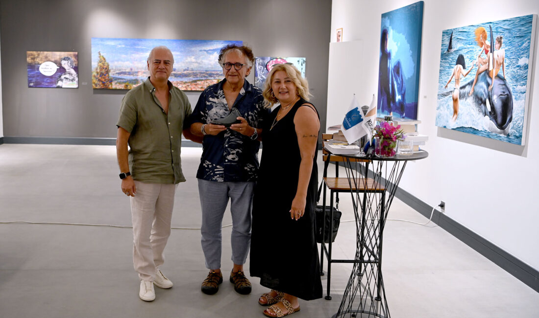 Ressam ve yazar Bedri Baykam, Kuşadası Belediyesi ile Kuşadası Altın