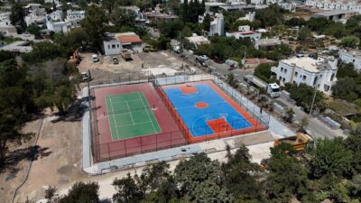 Belediye tarafından Yalıkavak Mahallesi’nde yapımına başlanan yeni spor ve yaşam