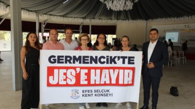 Germencik’in JES Direnişine Efes Selçuk’tan Destek Aydın’ın Germencik ilçesinde yapılması planlanan 3 yeni jeotermal enerji santrali