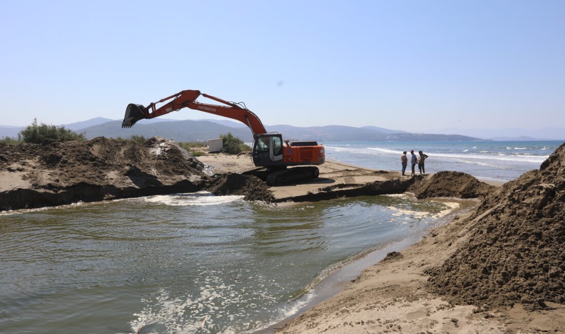 Efes Selçuk’un Zeytinköy Mahallesi’nde bulunan Kazan Gölü’nde yaşanan balık ölümleri