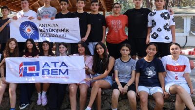 Antalya Büyükşehir Yaz Dönemi Gençlik Kampları Başladı “Ekran Işığından Ağaç Gölgesine”