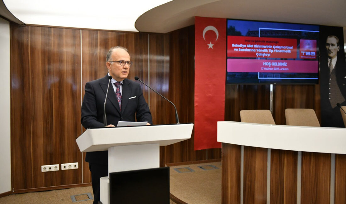 Türkiye Belediyeler Birliği (TBB), belediyelerde kurulan ve kurulacak olan afet