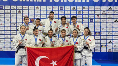 Osmangazi Belediyespor’un Judocusu Avrupa Kürsüsünde Slovakya’da düzenlenen Avrupa Gençler Judo