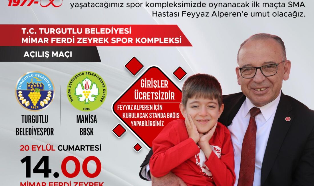 Turgutlu Belediyesi tarafından yapımı tamamlanan ‘Turgutlu Belediyesi Mimar Ferdi Zeyrek