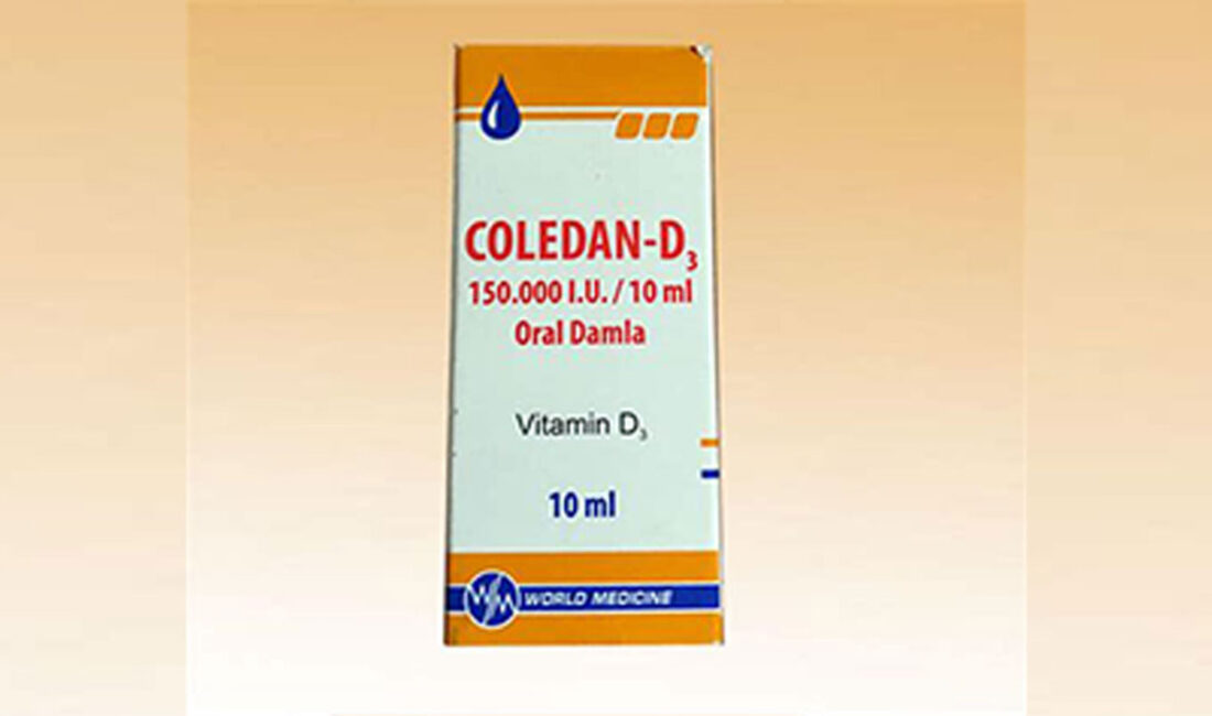Coledan D3, özellikle kış aylarında güneş ışığına maruz kalmanın azaldığı