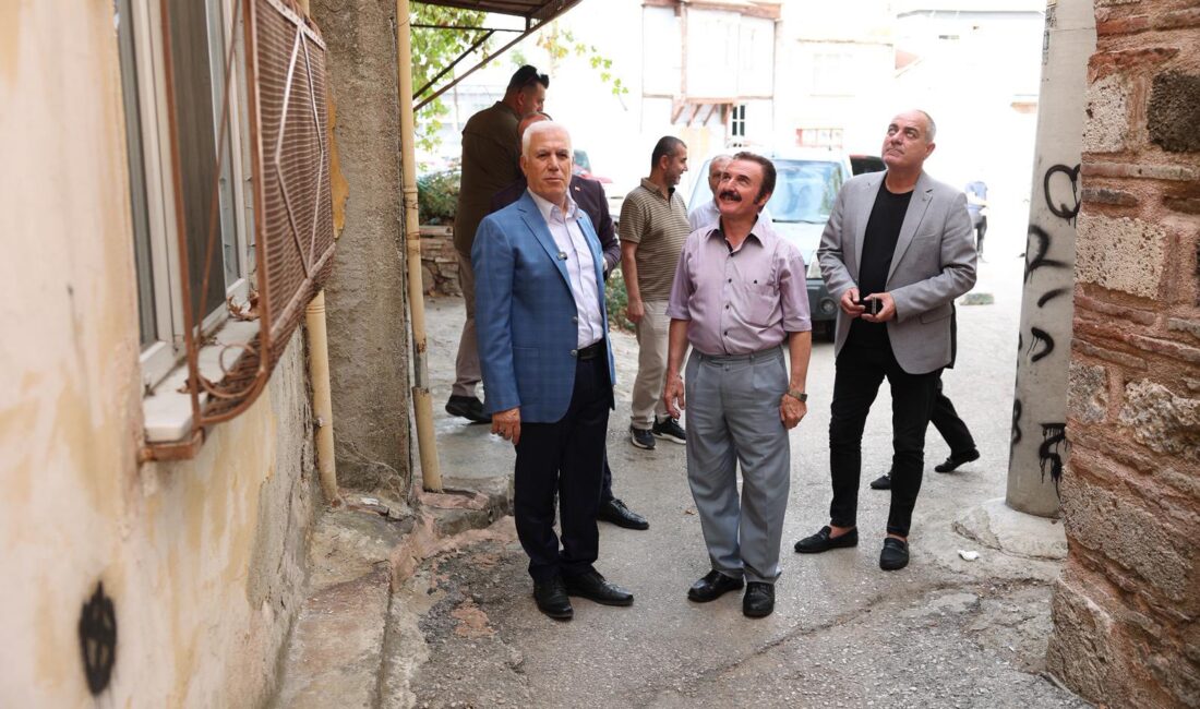 Bursa’nın Kalbine Dönüşüm Müjdesi Bursa Büyükşehir Belediye Başkanı Mustafa Bozbey,