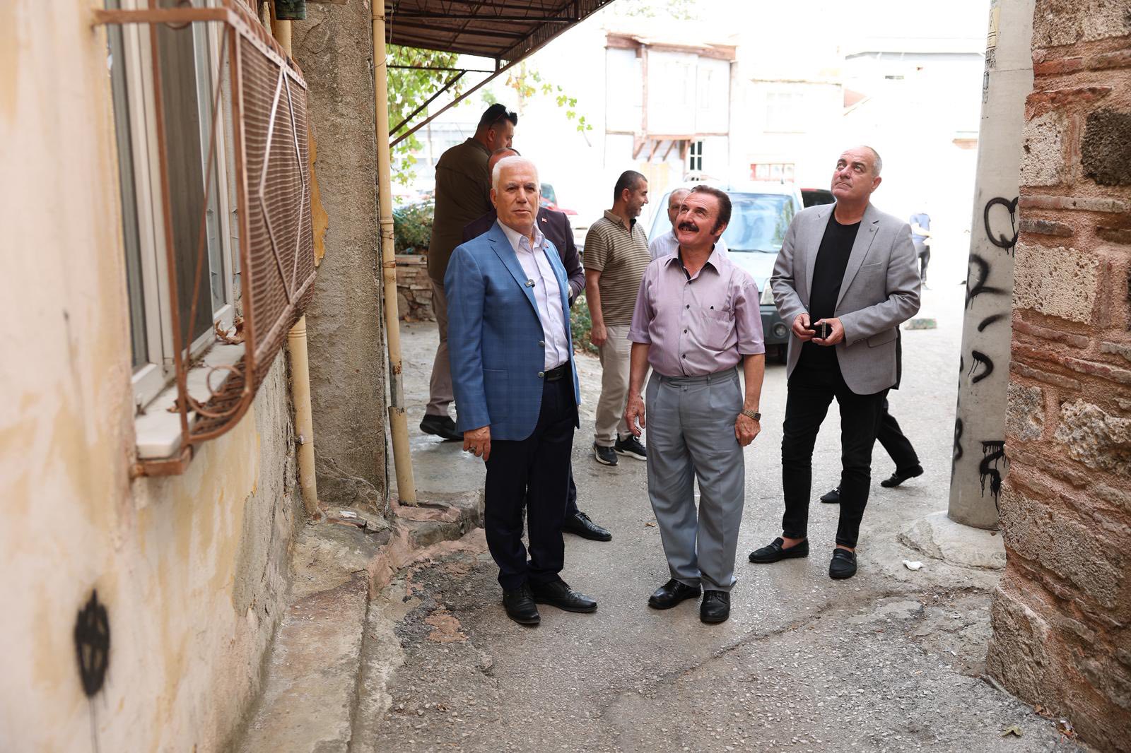 Bursa’nın Kalbine Dönüşüm Müjdesi Bursa Büyükşehir Belediye Başkanı Mustafa Bozbey,