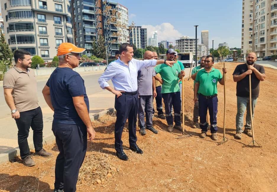 Yenişehir Belediye Başkanı Abdullah Özyiğit İki Mahallede Çalışmaları Yerinde İnceledi