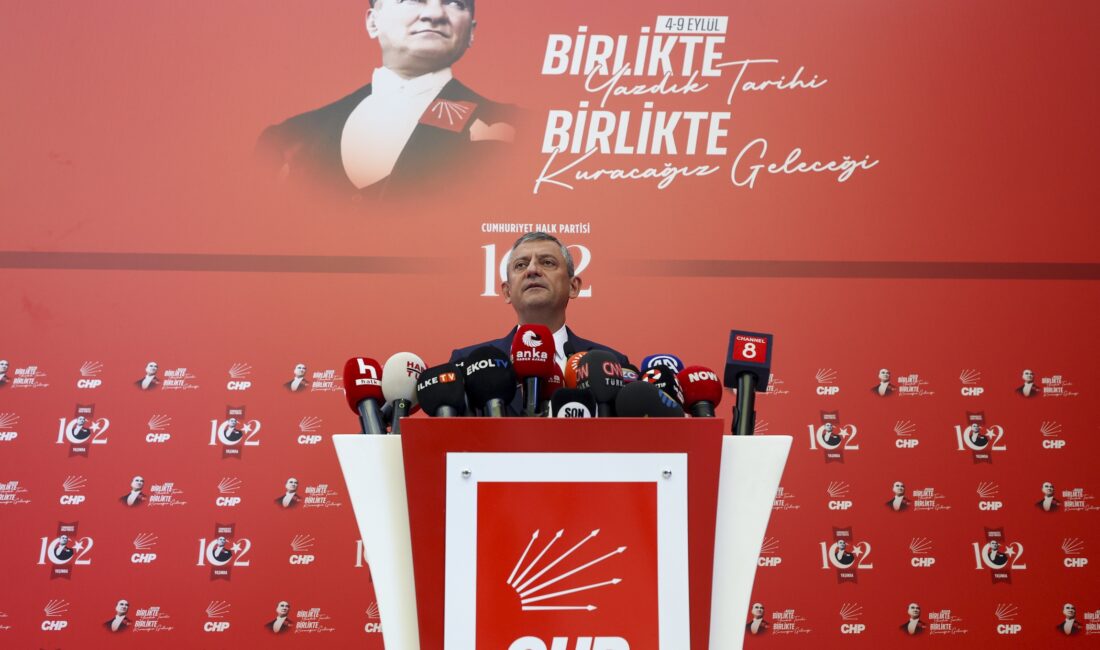 Cumhuriyet Halk Partisi Lideri Özgür Özel, 4 – 9 Eylül