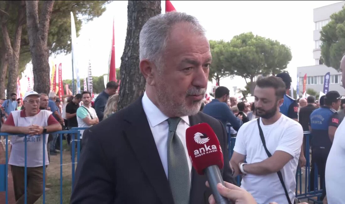 CHP Muğla Milletvekili Cumhur Uzun, “Toprağımızı Vermiyoruz” mitingi öncesinde ANKA