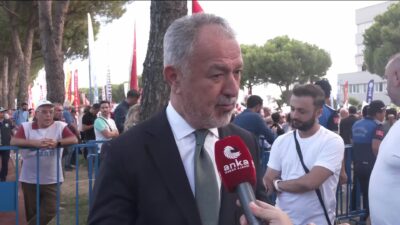 CHP Muğla Milletvekili Cumhur Uzun, “Toprağımızı Vermiyoruz” mitingi öncesinde ANKA