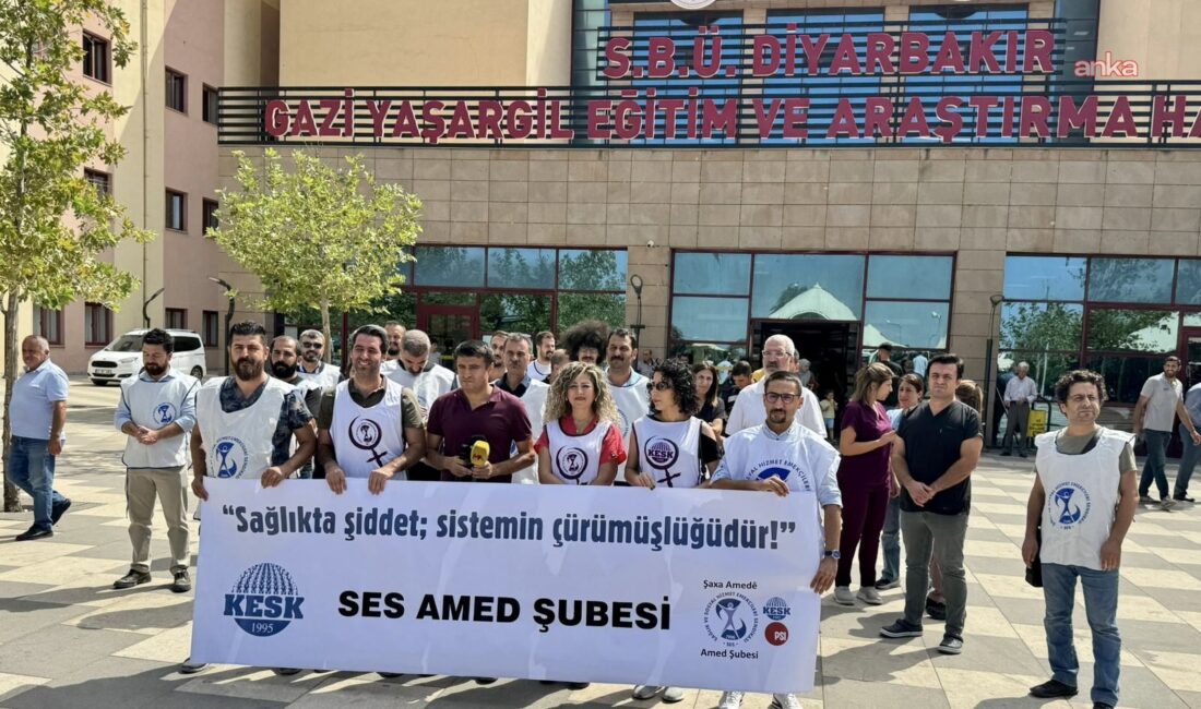 Diyarbakır’da, Gazi Yaşargil Eğitim ve Araştırma Hastanesi’nde görevli 5 sağlık