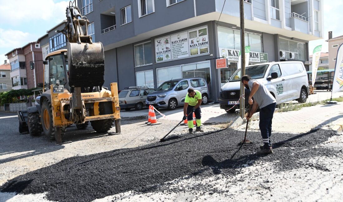 Saray’da Vize Caddesi Yeni Yüzüne Kavuştu Tekirdağ Büyükşehir Belediyesi Fen