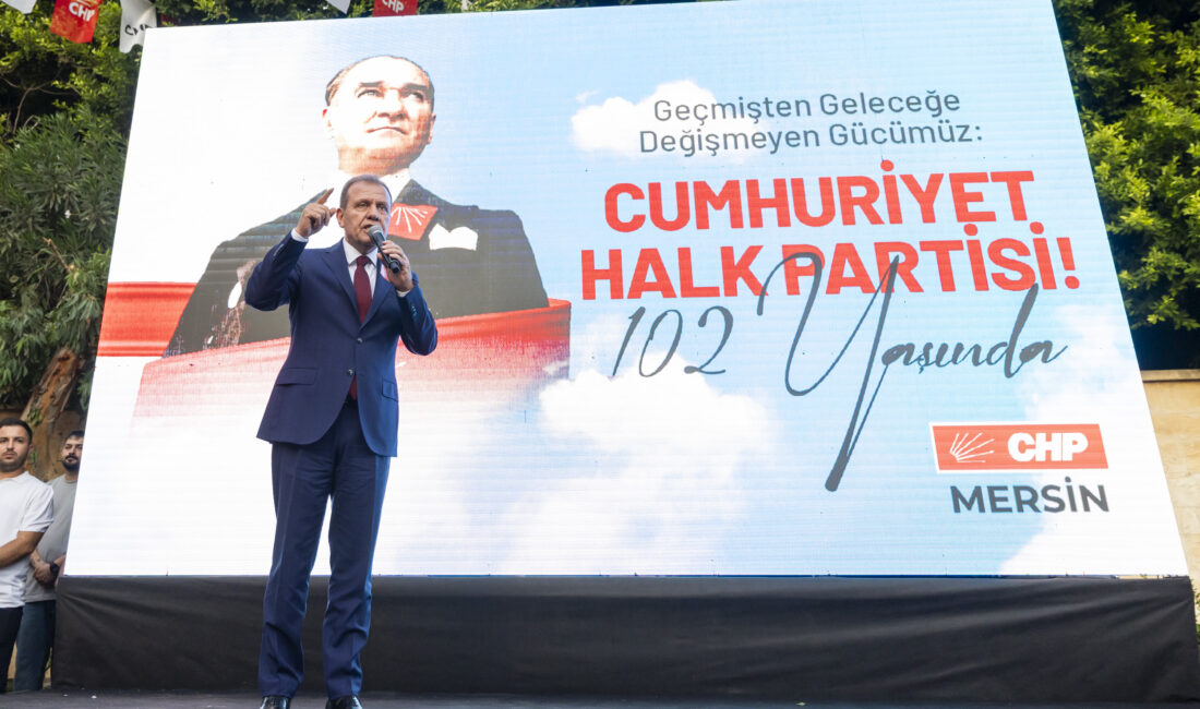 TBB Başkan Vekili ve Mersin BŞB Başkanı Vahap Seçer: “Cumhuriyet Demek, Cumhuriyet Halk Partisi Demektir” TBB Başkan Vekili ve Mersin BŞB Başkanı Vahap Seçer: “Cumhuriyet