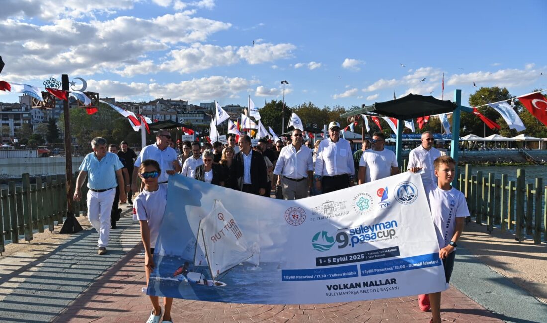 Tekirdağ’da geleneksel hale gelen 9. Uluslararası Süleymanpaşa Cup Yelken Yarışları,