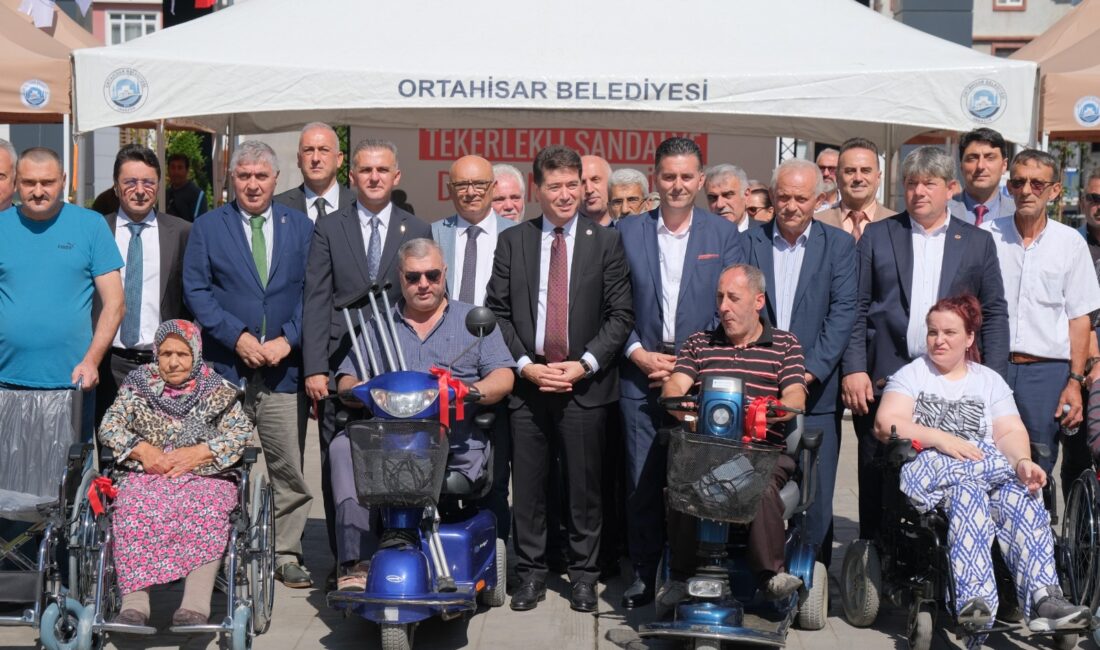 Ortahisar Belediyesi, engelli ve bakıma muhtaç vatandaşların hayatını kolaylaştırmak için