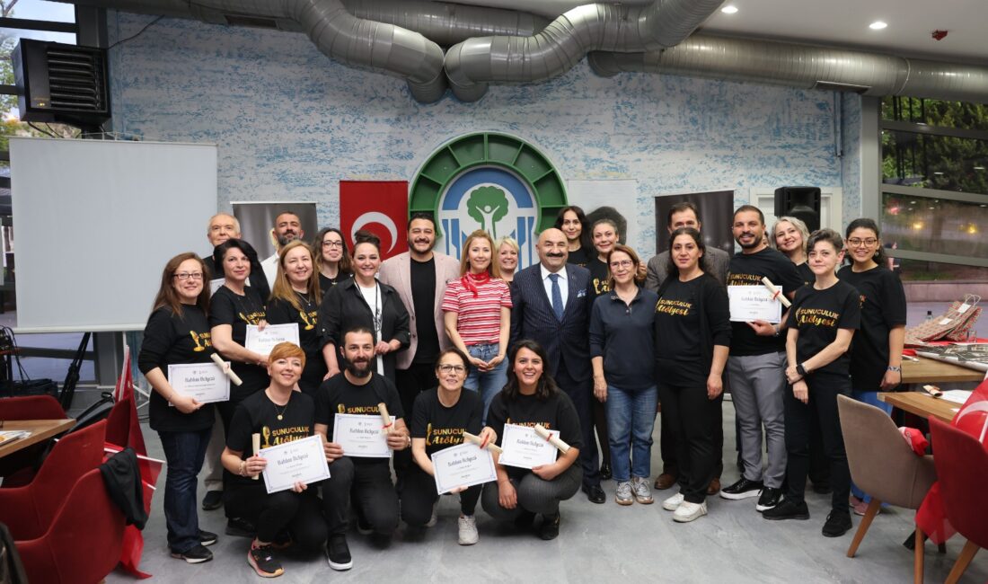 Odunpazarı Belediyesi Sunuculuk Atölyesi Yeni Döneme Hazırlanıyor Odunpazarı Belediyesi, sunuculuk