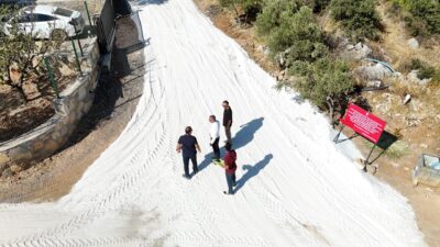 Bodrum Belediyesi Fen İşleri Müdürlüğü ekipleri, 2025 Yılı Parke ve