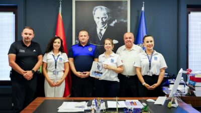 Bodrum Belediyesi, Zabıta Haftası kapsamında vefat eden zabıta personelinin ailelerini