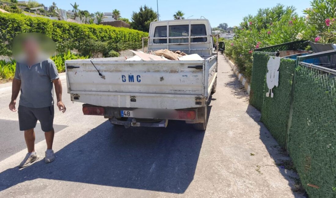 Bodrum Belediyesinden Çevreyi Kirletenlere Para Cezası Bodrum Belediyesi Zabıta Müdürlüğü